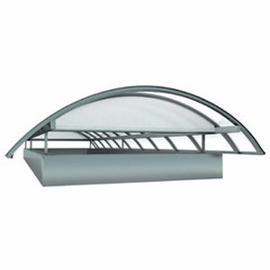 Oberlicht für Metalldach - ADR DELUXE - BASSO FRANCO - Rauchabzug / Glas