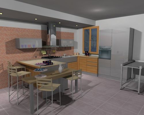 Software für Möbeldesign - SPAZIO3D BUSINESS - BRAINSOFTWARE - SPAZIO3D - CAD / für Betonkonstruktion