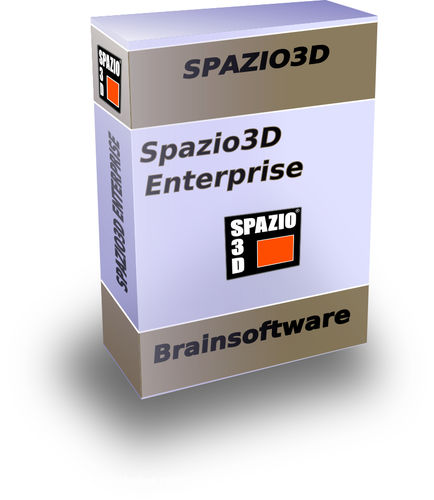 Innenarchitektur-Software - SPAZIO3D ENTERPRISE - BRAINSOFTWARE - SPAZIO3D - CAD / für Betonkonstruktion / 3D