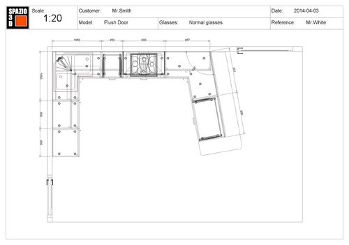 Software für Möbeldesign - SPAZIO3D TECHNICAL - BRAINSOFTWARE - SPAZIO3D - CAD / für Betonkonstruktion