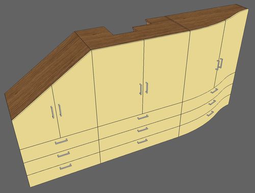 Software für Möbeldesign - SPAZIO3D PROFESSIONAL - BRAINSOFTWARE - SPAZIO3D - CAD / für Betonkonstruktion