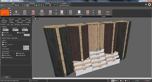 Software für Möbeldesign - SPAZIO3D - BRAINSOFTWARE - SPAZIO3D - CAM / für Schreinerwerkstatt