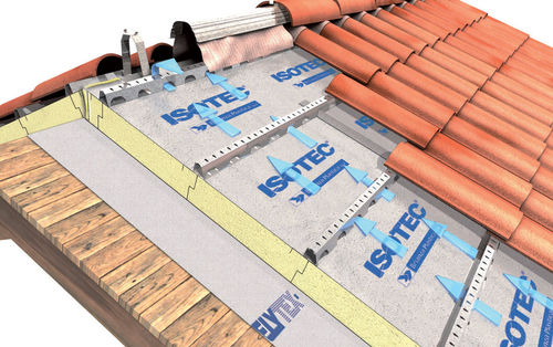 Thermoisolierung - ISOTEC® - BRIANZA PLASTICA - Polyurethan / Polyurethanschaum / steife Platten