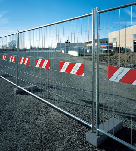 Zaun / geschweißter Maschendraht - MOBITEC - CAVATORTA - für Baustellen / zur beruflichen Nutzung / galvanisiertem Stahl