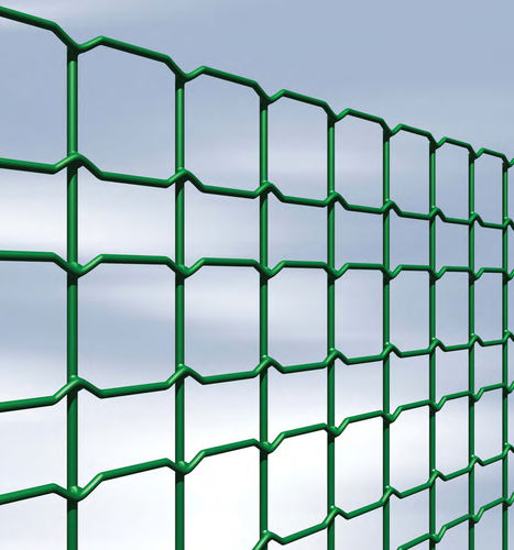 Metallgewebe aus elektrogeschweißtem Stahl - DECOPLAX EVOLUZIONE - CAVATORTA - galvanisiertem Stahl / für Umzäunungen / mit Quadratmaschen
