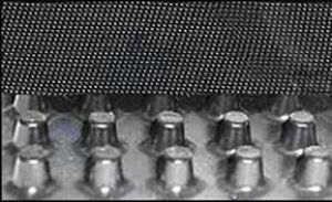 Vlies-Drainagefolie - ULTRADRAIN™ - CETCO EUROPE - Segeltuch / für Drainage / für Absperrungen