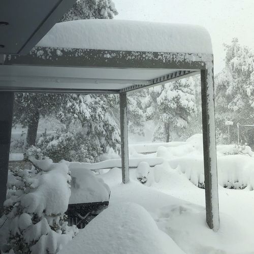 Angebaute Pergola - COSPICON  SA - Aluminium / mit orientierbaren Lamellen / mit Sonnenschutzlamellen