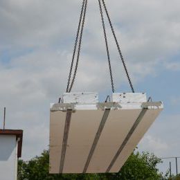 Verlorene Deckenschalung / Beton - ECOSOLAIO® - ECOSISM ADVANCED BUILDING TECHNOLOGY - bewehrt / thermischen Trennungen