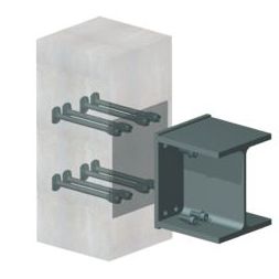 Stahlverankerungssystem - HUC  - HALFEN - für Hoch- und Tiefbau / für Fassadenverkleidung / Außen