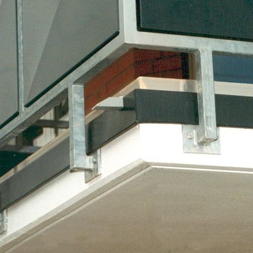 Edelstahl-Befestigungssystem - HGB - HALFEN - für Geländer / für Balkon / Außen