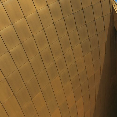Aluminiumblech - TECU® GOLD - MAZZONETTO - Kupfer / für Fassadenverkleidung / Spezial