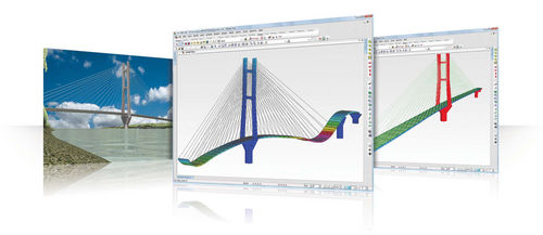 Software / Berechnungs für Strukturen - MIDAS CIVIL - MIDASIT - CAD / für Stahlkonstruktion / 3D