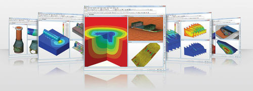 Software / Geotechnische Berechnung - GTS NX - MIDASIT - für Betonkonstruktion