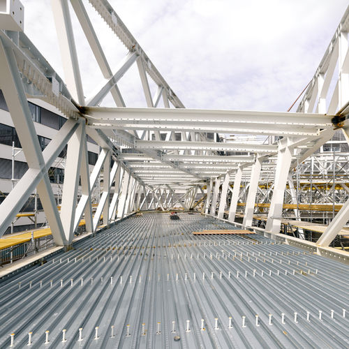 Verbundplatte für Bauanwendungen - HOLORIB® / SUPERHOLORIB® - MONTANA BAUSYSTEME - für Decke / Stahl