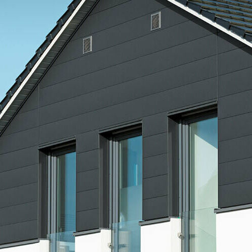 Paneel-Fassadenverkleidung - SIDING - PREFA Aluminiumprodukte GmbH - Aluminium / horizontal / recycelt