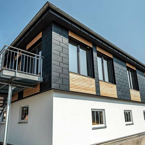 Paneel-Fassadenverkleidung - SIDING.X - PREFA Aluminiumprodukte GmbH - Aluminium / horizontal / nachhaltig