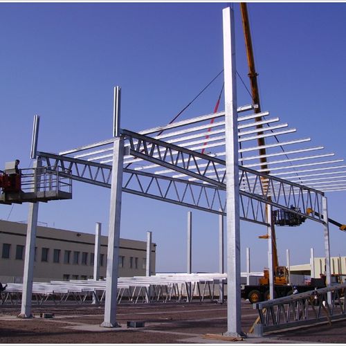 Fertigträger - FLEXSA   - PROFILSIDER - galvanisiertem Stahl / rechteckig / Drazhtgeflecht