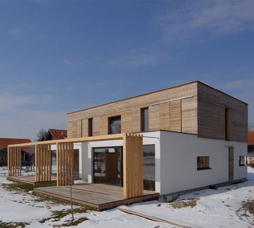 Fertigbauhaus - LOW-ENERGY - Riko Hiše - umweltfreundlich / energiesparend / modern