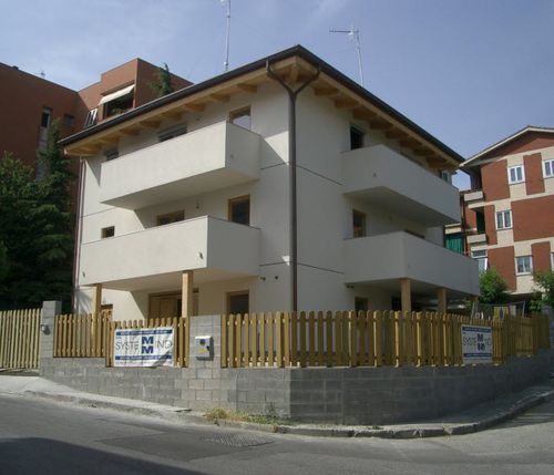 Fertigbau-Gebäude - SEVERAL APAREMENTS - Riko Hiše - Massivholz / für Kollektivunterkunft / modern