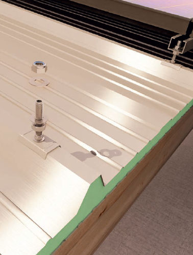 Edelstahl-Befestigungssystem - SOL - ROTHO BLAAS - für Abdeckung