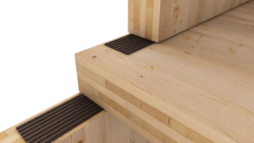 Elastische Trittschalldämmung / Folie - ALADIN STRIPE - ROTHO BLAAS - Elastomer