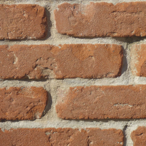 Tonriemchen - TUMBLED FACING - SOLAVA - für Fassaden / glatt / sandgestrahlt