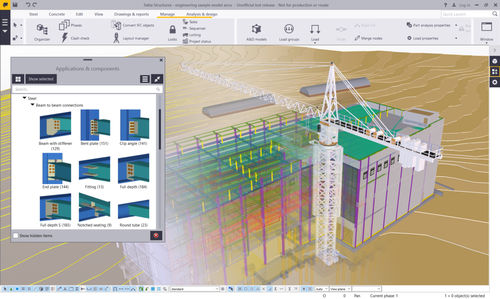 Management-Software - STRUCTURES - TEKLA - BIM Building Information Modeling / für Betonkonstruktion / für Stahlkonstruktion