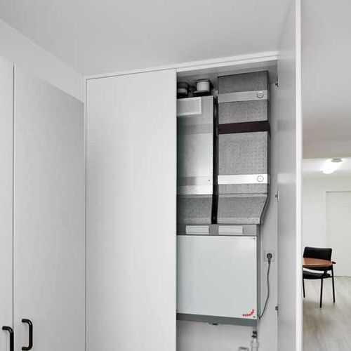 Elastischer Lüftungskanal - CPP-DOUBLE - Zehnder - Polypropylen / wärmeisoliert