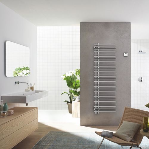 Elektrischer Badheizkörper - YUCCA ASYM - Zehnder - 501 w...750 w / 300 w / 750 w