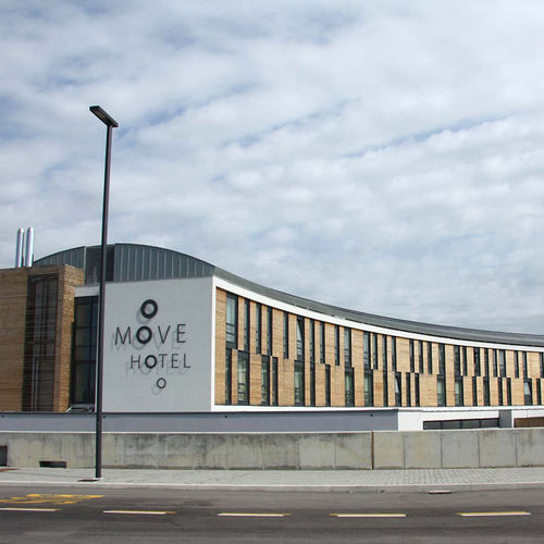 Titanzinkdach - MOVE HOTEL, MOGLIANO VENETO - ZINTEK - Kupfer / Stehfalz / profiliert