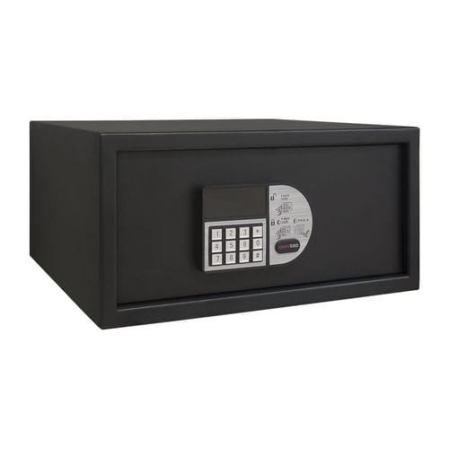 Mechanischer Safe - M-PLUS - OMNITEC SYSTEMS, S.L. - elektronisch / freistehend / für Hotelzimmer