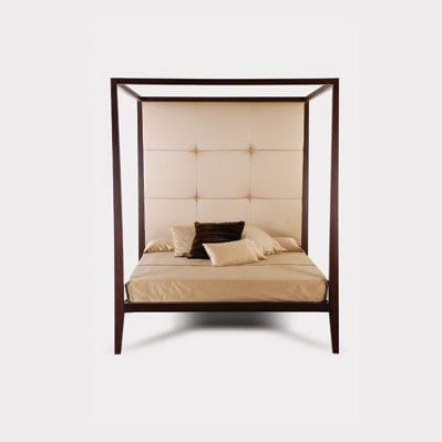 Himmelbett - BALDAQUIN - HMD Furniture - Doppelbett / modern / gepolstertes Kopfteil