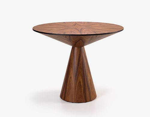 Moderner Esstisch - LOLA - HMD Furniture - Eiche / Nussbaum / Rosenholz