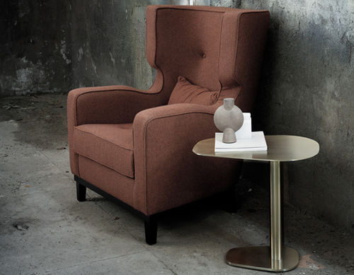 Moderner Sessel - DEMETRIO - HMD Furniture - Stoff / Ohren / mit abnehmbarem Kissen