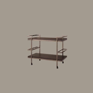 Service-Servierwagen - MOCINHO - HMD Furniture - für Privatgebrauch / Eiche / lackiertes MDF