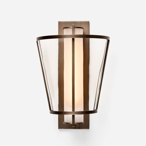 Moderne Wandleuchte - DEMI LU - Kevin Reilly Collection - für den Innenraum / für Außenbereich / Stahl