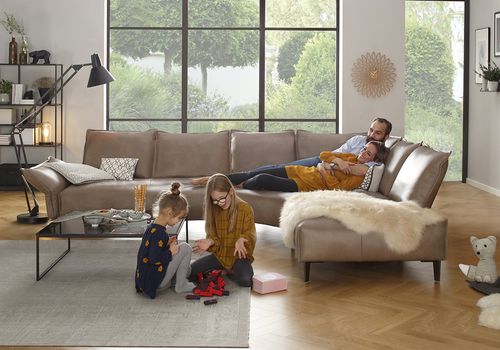 Modulsofa - AN.IDEAL.LIVING - SEANROYALE - Eck / modern / Stoff