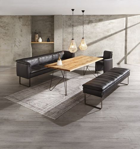 Modulare Polsterbank - EAT.LOUNGE - SEANROYALE - modern / Stoff / Leder