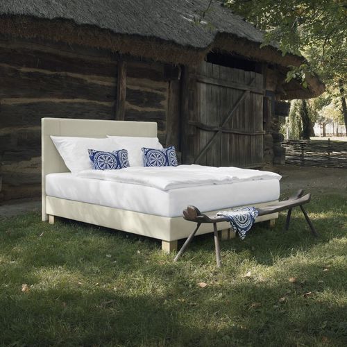 Doppelbett - AMIRA.SPRING.ROYAL.VITALWOOD - SEANROYALE - Einpersonen / mit eineinhalb Plätzen / modern