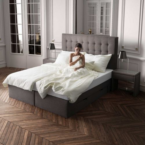 Doppelbett - ADAM - SEANROYALE - Einpersonen / mit eineinhalb Plätzen / modern