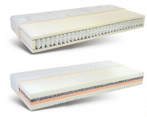 Doppelbett-Matratze - ERGO.7.BASE - SEANROYALE - Einpersonen / Schaumstoff / Taschenfederkern