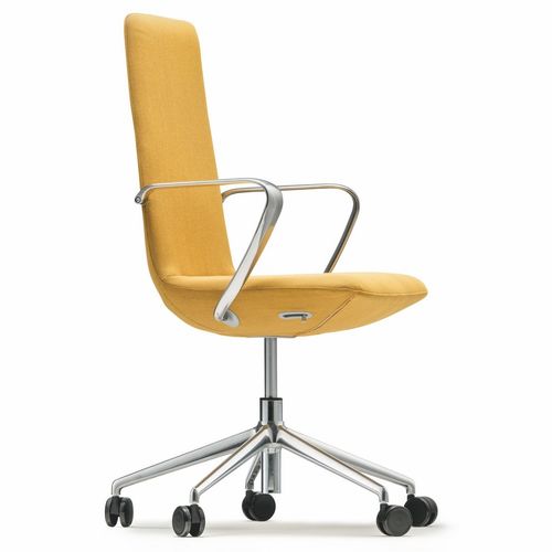 Moderner Bürostuhl - AFFAIRS - SEANROYALE - für den Innenraum / Stoff / Leder