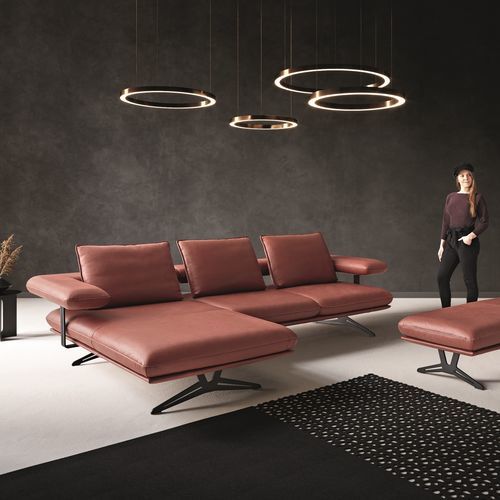 Ecksofa - AM.HARVEY - SEANROYALE - Design / für Wohnzimmer / Stoff
