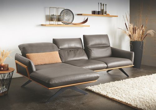 Ecksofa - BAILEE - SEANROYALE - modern / Stoff / Leder