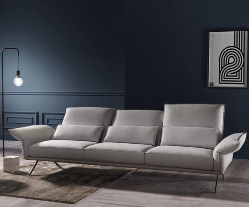 Modernes Sofa - ACHIVED.MB GRAND 3 - SEANROYALE - für Wohnzimmer / Stoff / Leder