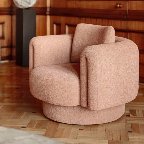Moderner Sessel - ARROW XL - SEANROYALE - Stoff / Buche / Eiche