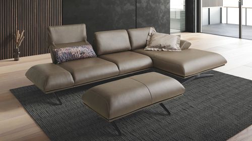 Ecksofa - ATTRACTION - SEANROYALE - modern / Stoff / Leder