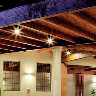 Downlight für Aufbau - LUXA - Civic S.r.l. - HID / mit Glühlampe / rechteckig