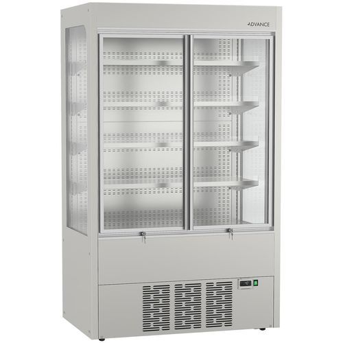 Schrank-Kühlvitrine - ADVANCE MD K 120 HG KG E - Hoshizaki - für Einzelhandel / Edelstahl / mit Tür