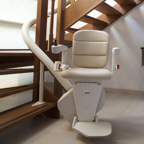Treppenlift für den Innenraum - ELEGANCE - Garaventa Lift - für Wohnhaus / motorisiert / drehbar